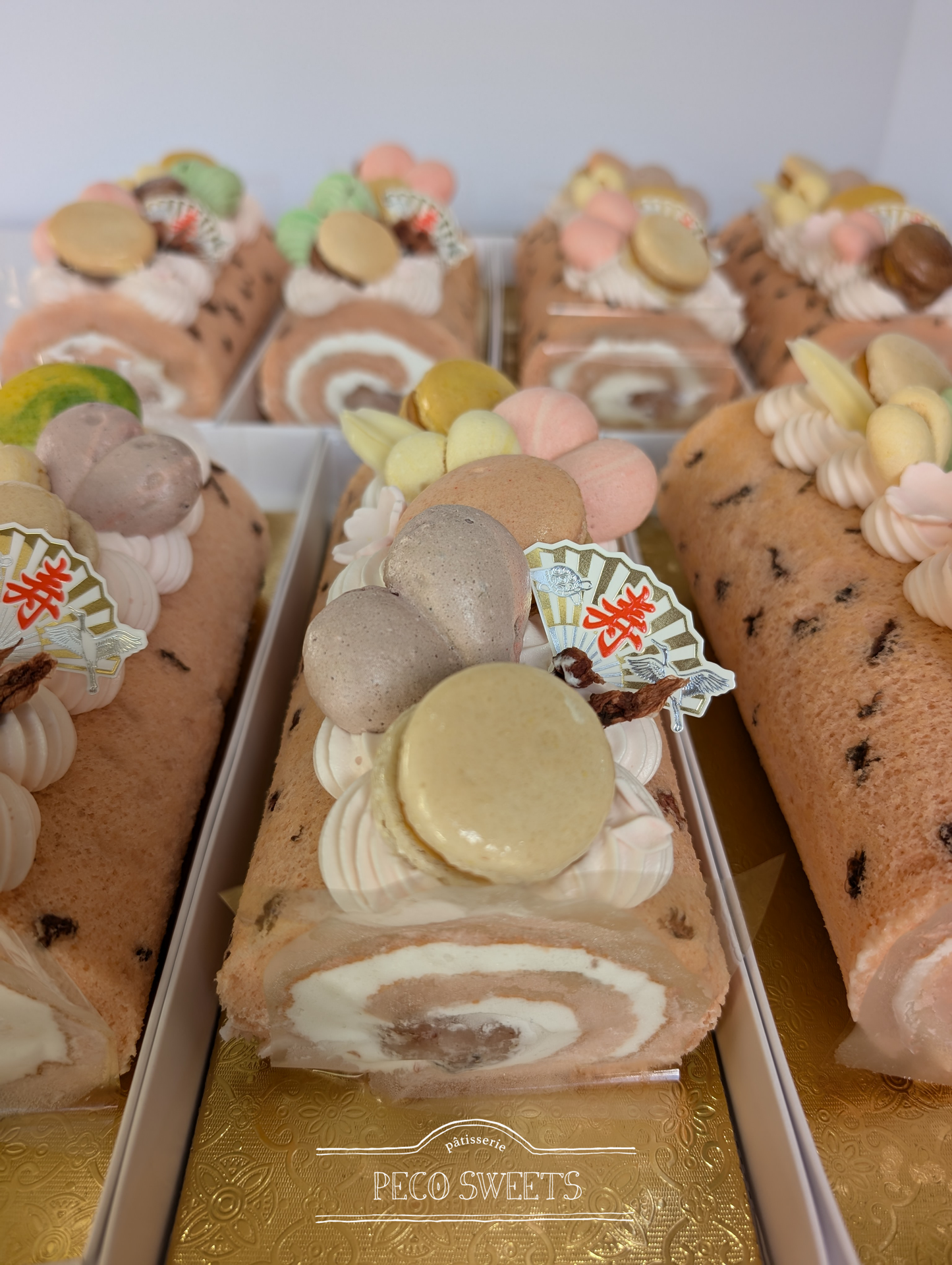 SAKURA Mochi Rollーさくら餅ロールケーキ